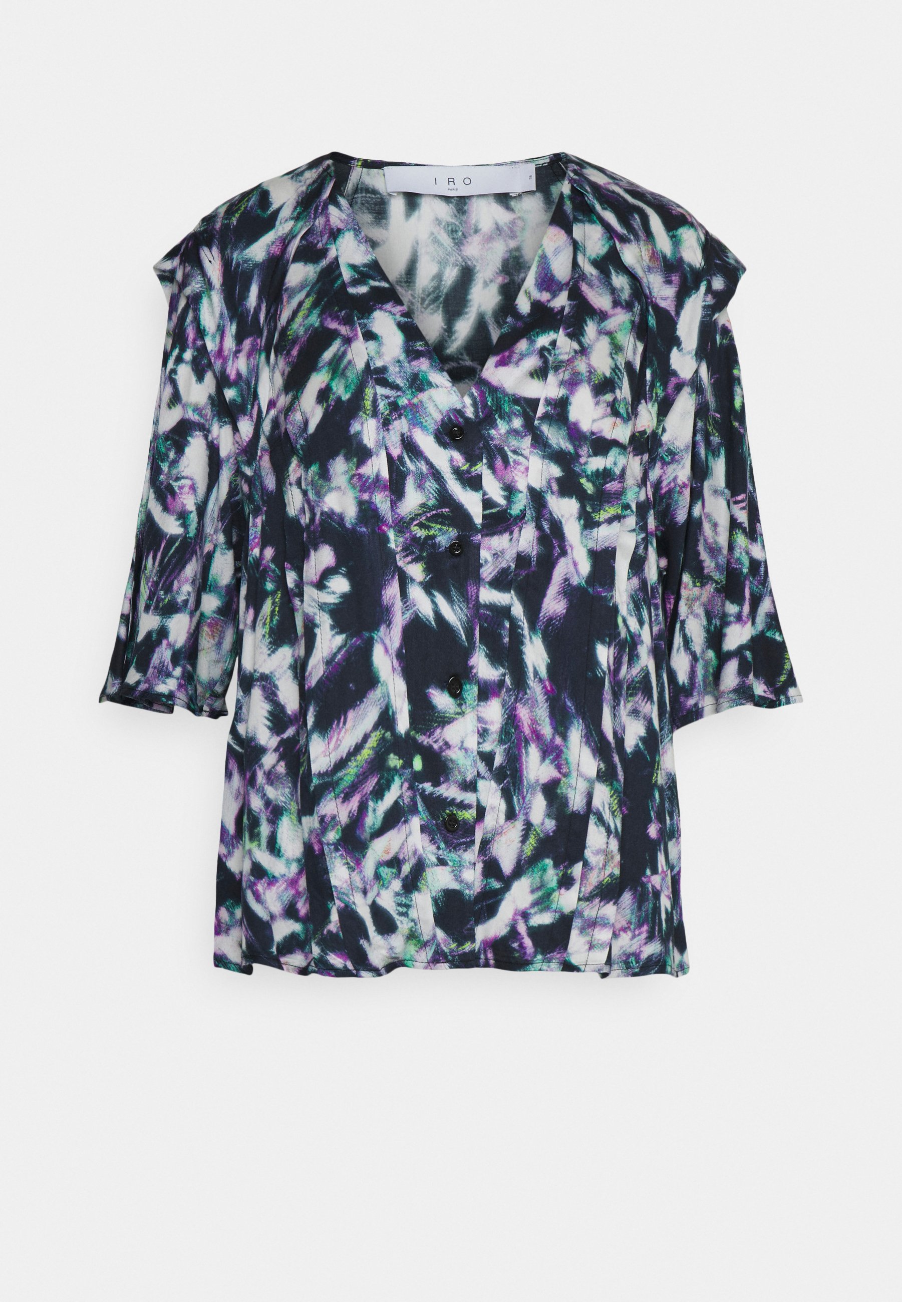 Iro KISMAT - Blouse - navy/multicolor/crème - Zalando.nl