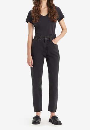Jeans mom fit - black denim