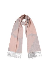 UNISEX - Sciarpa - hellgrau und pink und orange