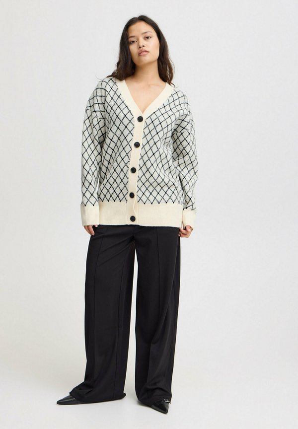 IHALVINO - Cardigan - cloud dancer2