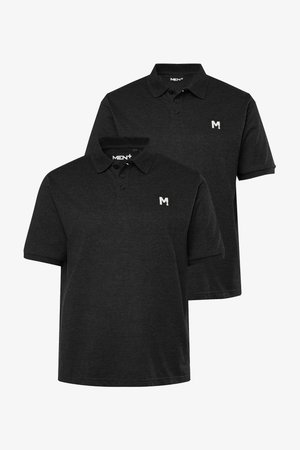 Men Plus, MEN+ POLOSHIRTS, 2 PACK - Polo - black