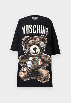 MOSCHINO TEDDY - Jerseykleid - fantasia nero