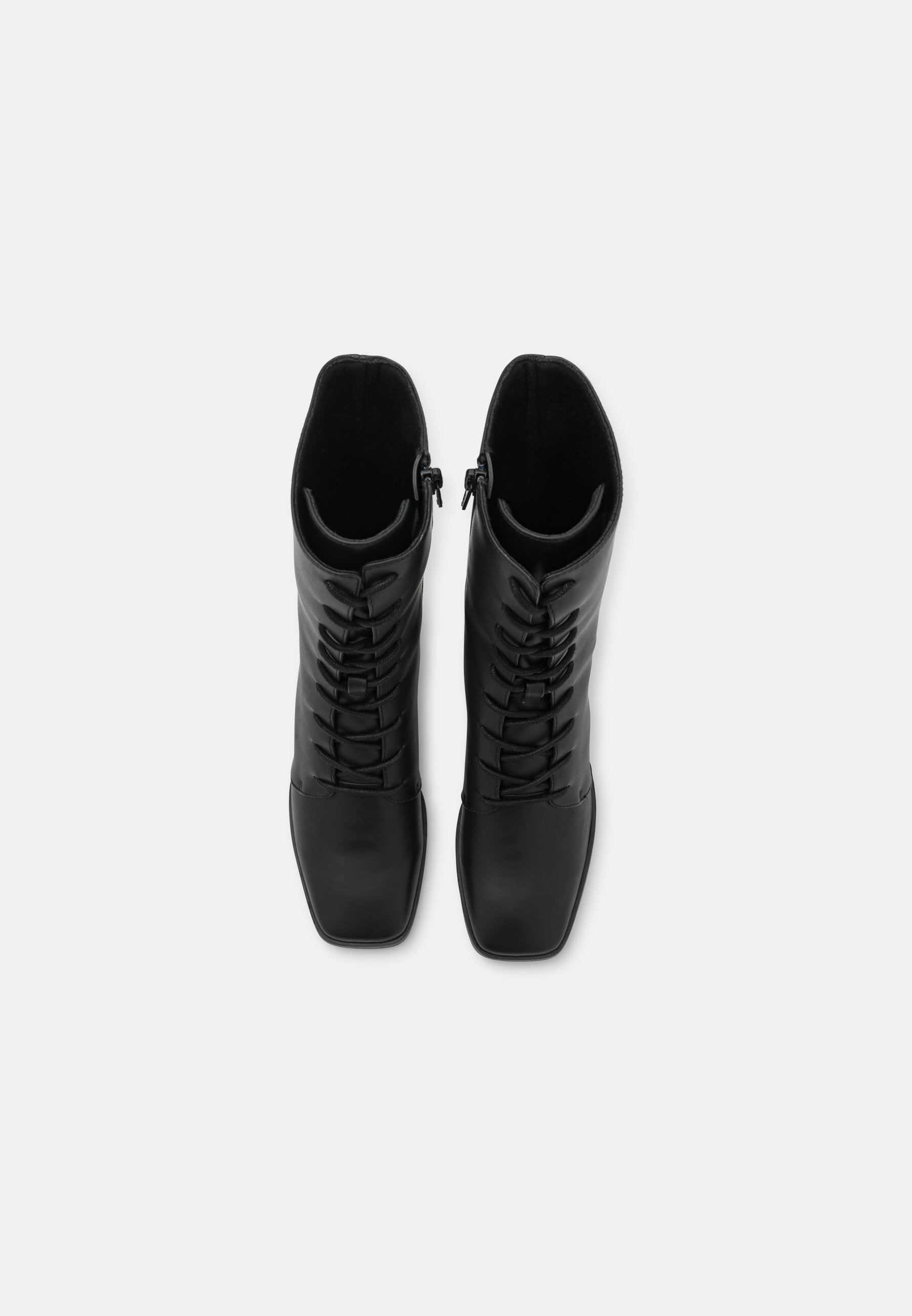 Femme ELMA BOOT VEGAN - Bottes à lacets - black dark Femme ELMA BOOT VEGAN - Bottes à lacets - black dark