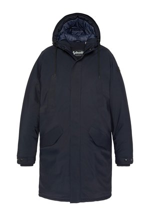 LONGUE À CAPUCHE - Parka - marine