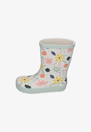 koel, Gummistiefel - white flowers