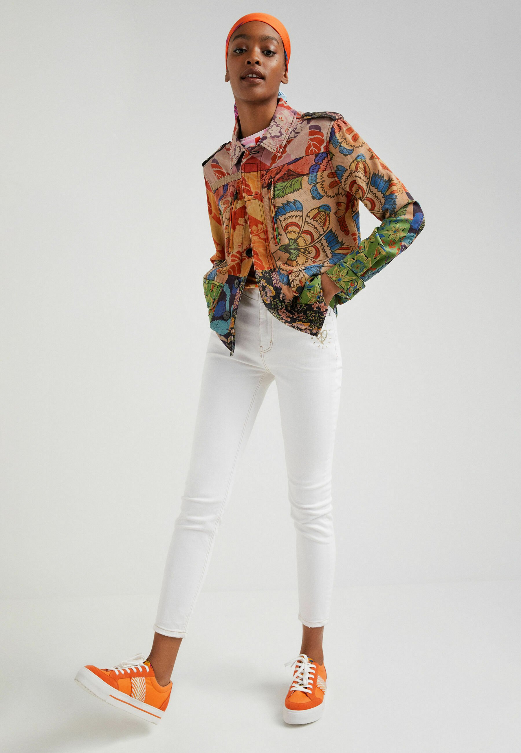 Desigual DESIGNED BY M. CHRISTIAN LACROIX - Leichte Jacke -  multi-coloured/mehrfarbig - Zalando.de