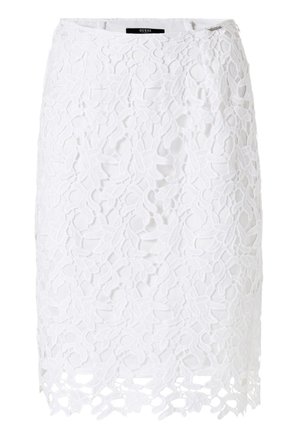 Bleistiftrock - white