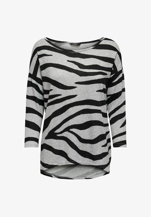 ONLY, T-SHIRT ONLELCOS T-SHIRT - T-shirt à manches longues - light grey melange