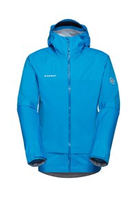 DUCAN GUIDE HOODED - Hardshell jacket - glacier blue