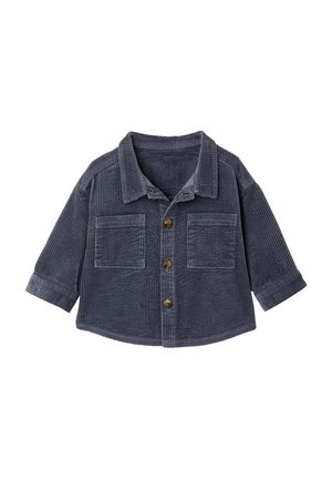 Vertbaudet, VERTBAUDET CORD-HEMDJACKE BABY JUNGEN MIT KNOPFLEISTE - Shirt - graublau