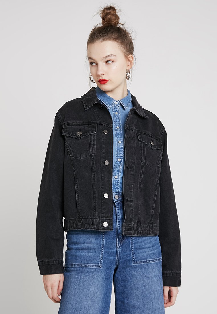 Even&Odd Jeansjacka black Zalando.se Even&Odd Jeansjacka black Zalando.se