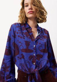 FRNCH Chemisier - flora blue