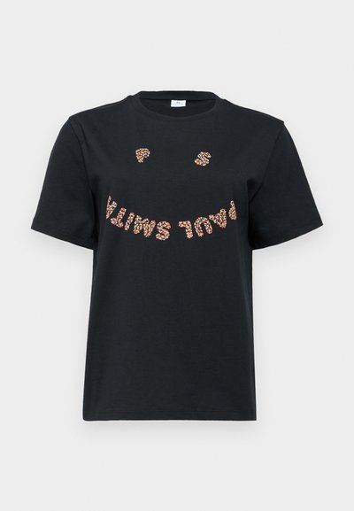PS Paul Smith HAPPY - Print T-shirt - black