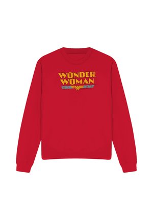 Cotton Soul, DC WONDER WOMAN LOGO - Sweatshirt - red