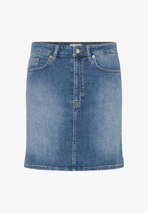 Part Two, BELLEPW SKIRT - A-vonalú szoknya - medium blue denim