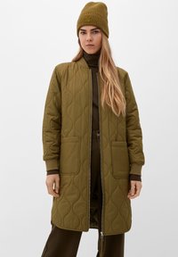 s.Oliver COL DROIT - Wintermantel - guacamole