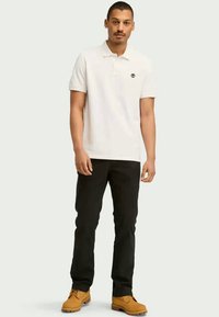 Timberland MILLERS RIVER SHORT SLEEVE  - Pikeepaita - white