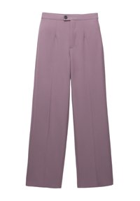 STRAIGHT-LEG DARTED -SMART - Pantalon classique - lilac