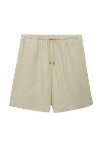 Mango Pantaloni de trening - mottled olive