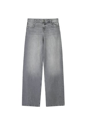 Bershka WIDE - Széles szárú - grey
