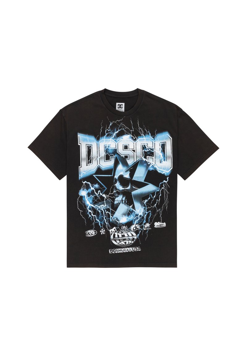 DC Shoes T-shirt print zwart DC Shoes T-shirt print zwart