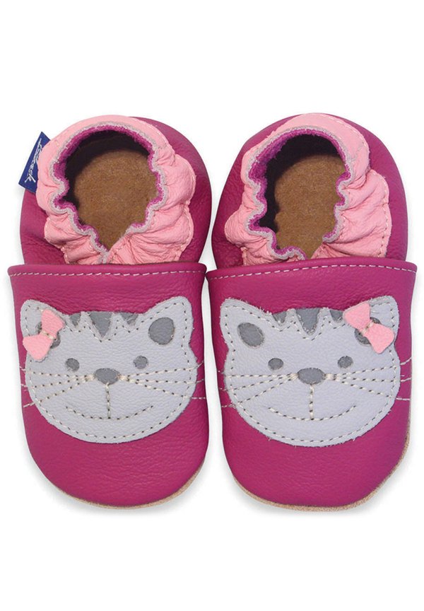 KATZE - Krabbelschuh - beere