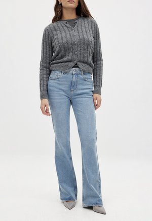 Flared jeans - light blue