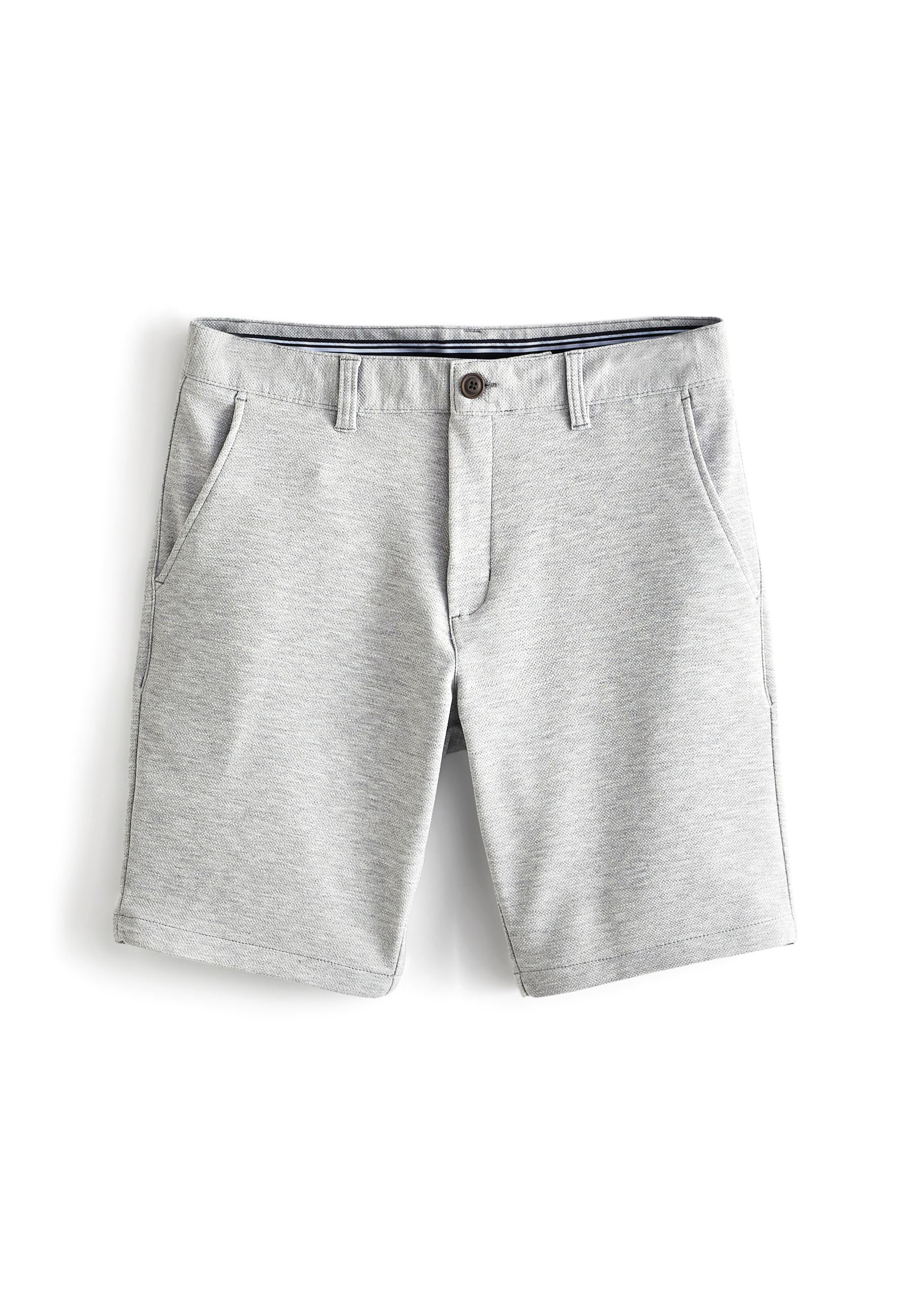 Next SMART CHINO - Shorts - light grey 
