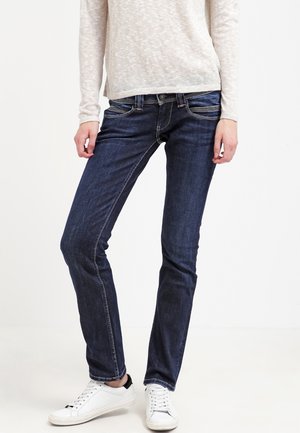 Straight leg jeans - dark-blue denim
