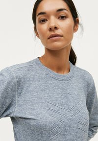 Áhkká FUNKTION - Langærmet T-shirt - graublau