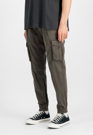 Alpha Industries Calças cargo - grey black
