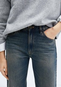 Mango Straight leg jeans - dark blue