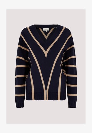 Apricot CHEVRON - Strickpullover - navy