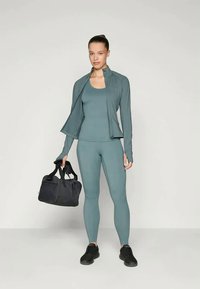 Björn Borg FULL ZIP MIDLAYER - Mikina so zipsom - balsam green