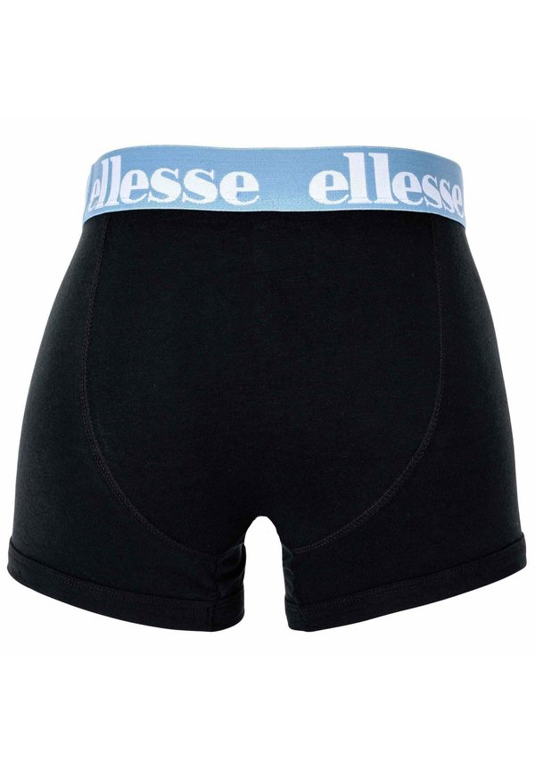7ER PACK-YEMA  LOGO STRETCH - Trunks - schwarz blau rot grau3