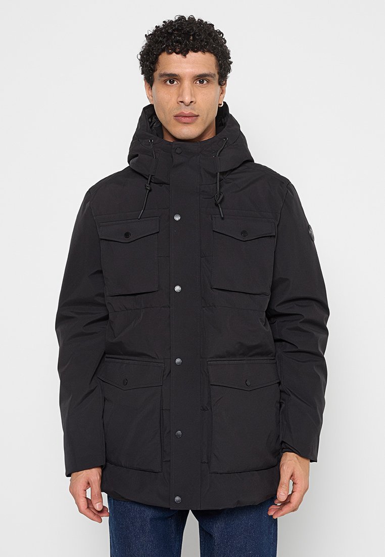 U.S. Polo Assn. Wintermantel zwart