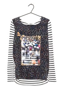 Oui Langarmshirt - multicolored