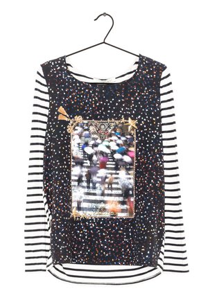Oui Langærmet T-shirt - multicolored