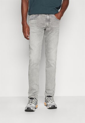 ANBASS PANTS - Jean slim - light grey
