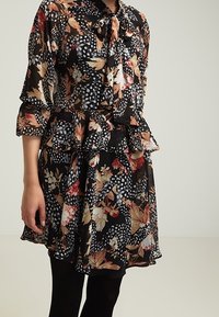 Topshop Abito a camicia - black