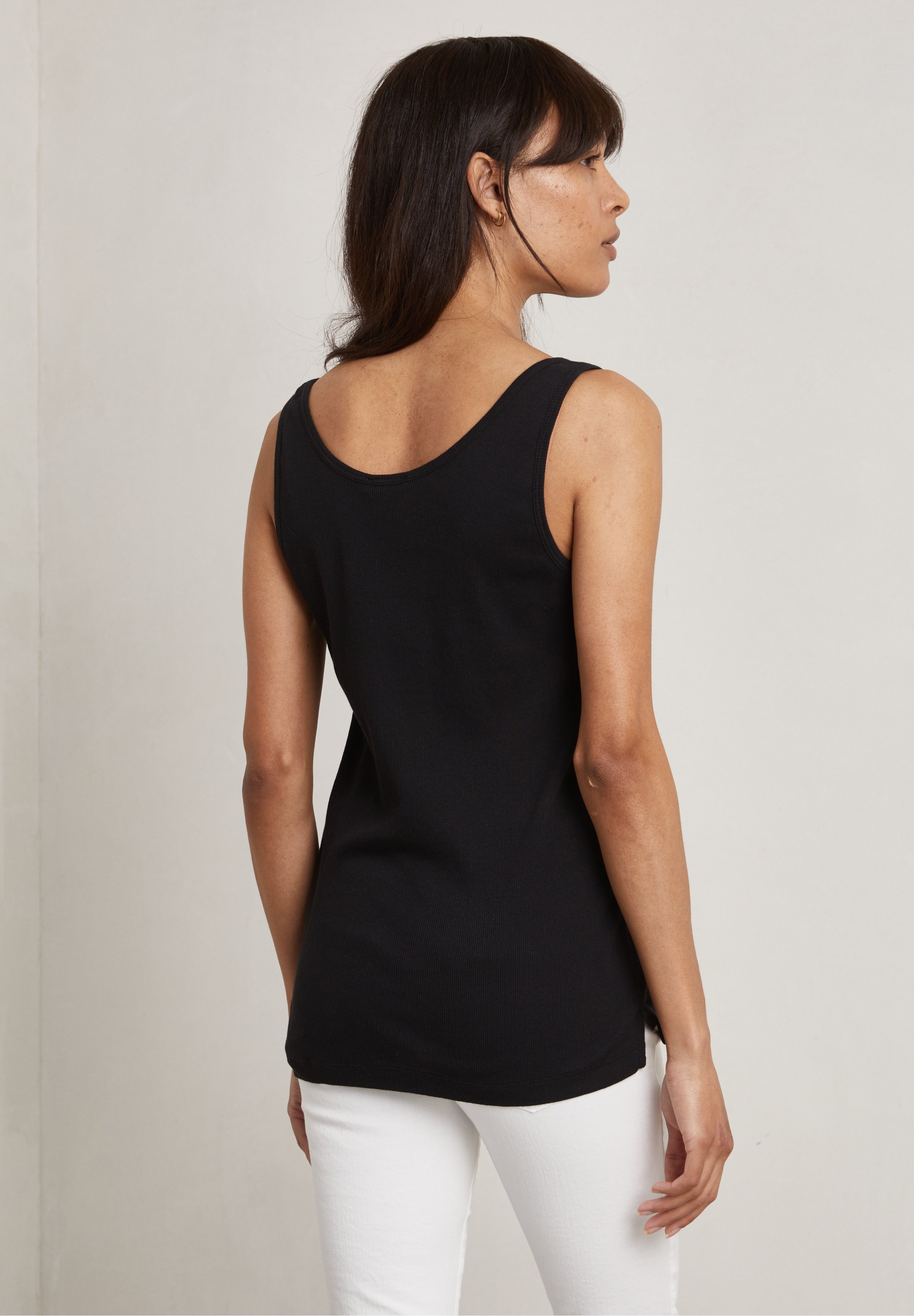 black bardot evening top