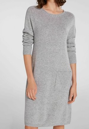 Pletené šaty - grey