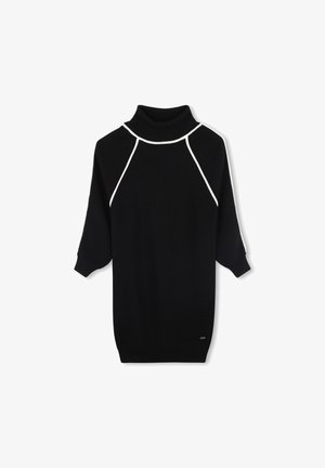Haljina s naramenicama - black