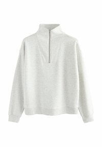 REGULAR FIT - 2 PACK HALF ZIP FUNNEL NECK  - Sweatshirt - black grey