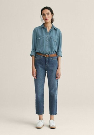 ALICE - Jeans Straight Leg - mellanblå