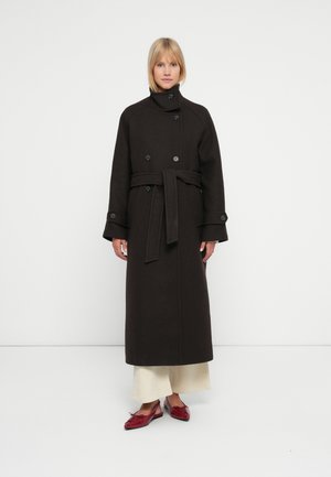 SLFMADELINE MANTECO COAT - Klassisk kappa / rock - brown