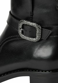 Tamaris Bottines de cowboy / motard - black leather