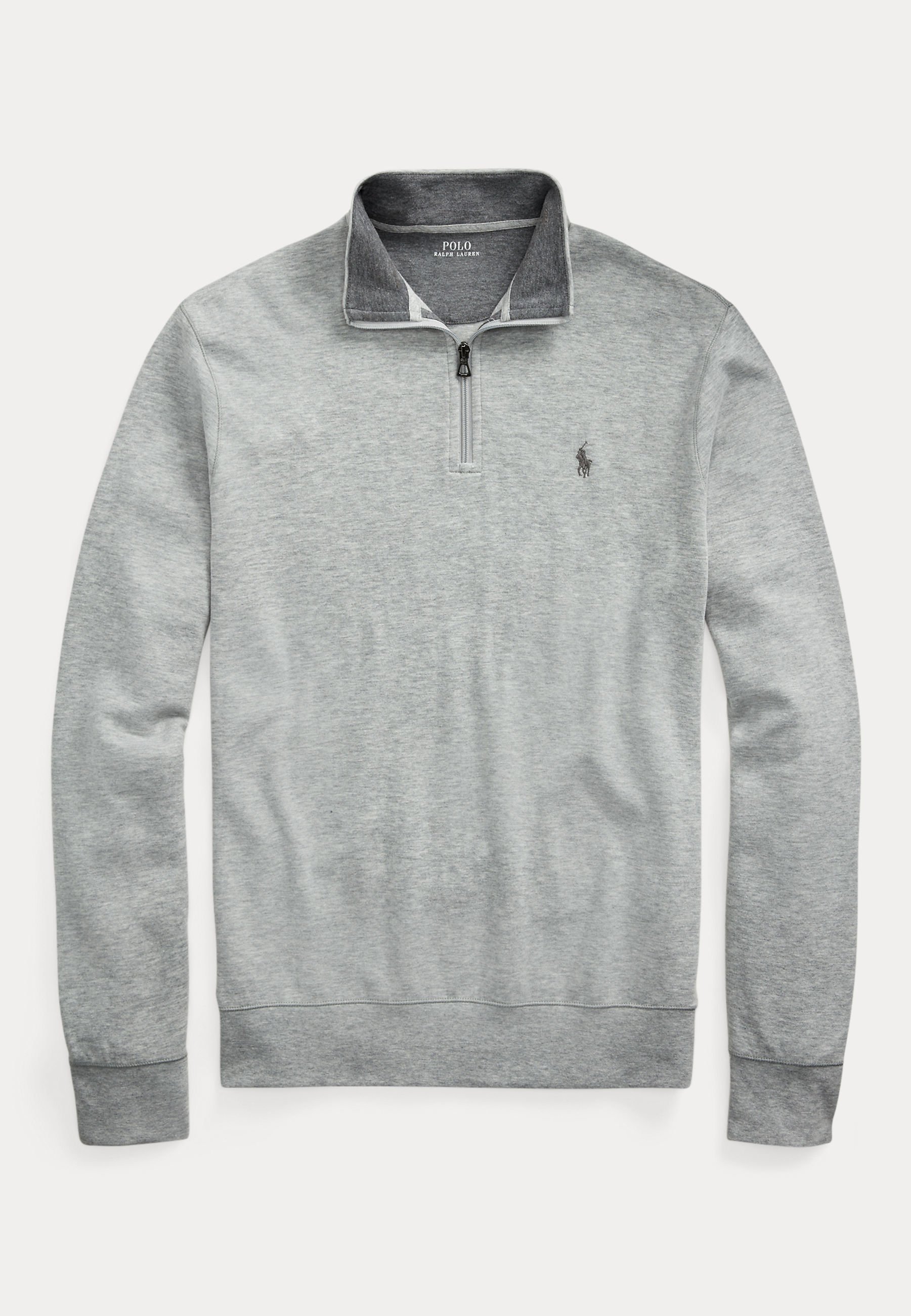 Ralph Lauren Madison 9M グレーロンパース Polo Ralph Lauren COTTON QUARTER-ZIP MOCKNECK SWEATER - Jersey de