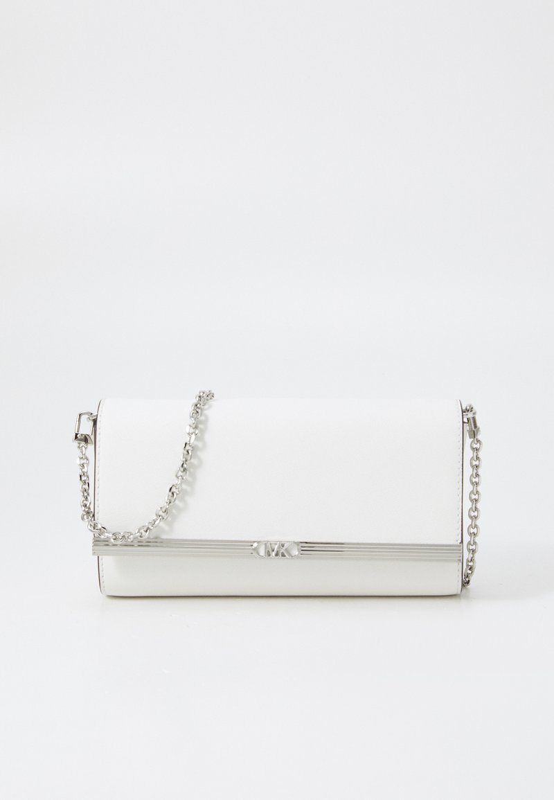 MICHAEL Michael Kors MONA - Axelremsväska - optic white