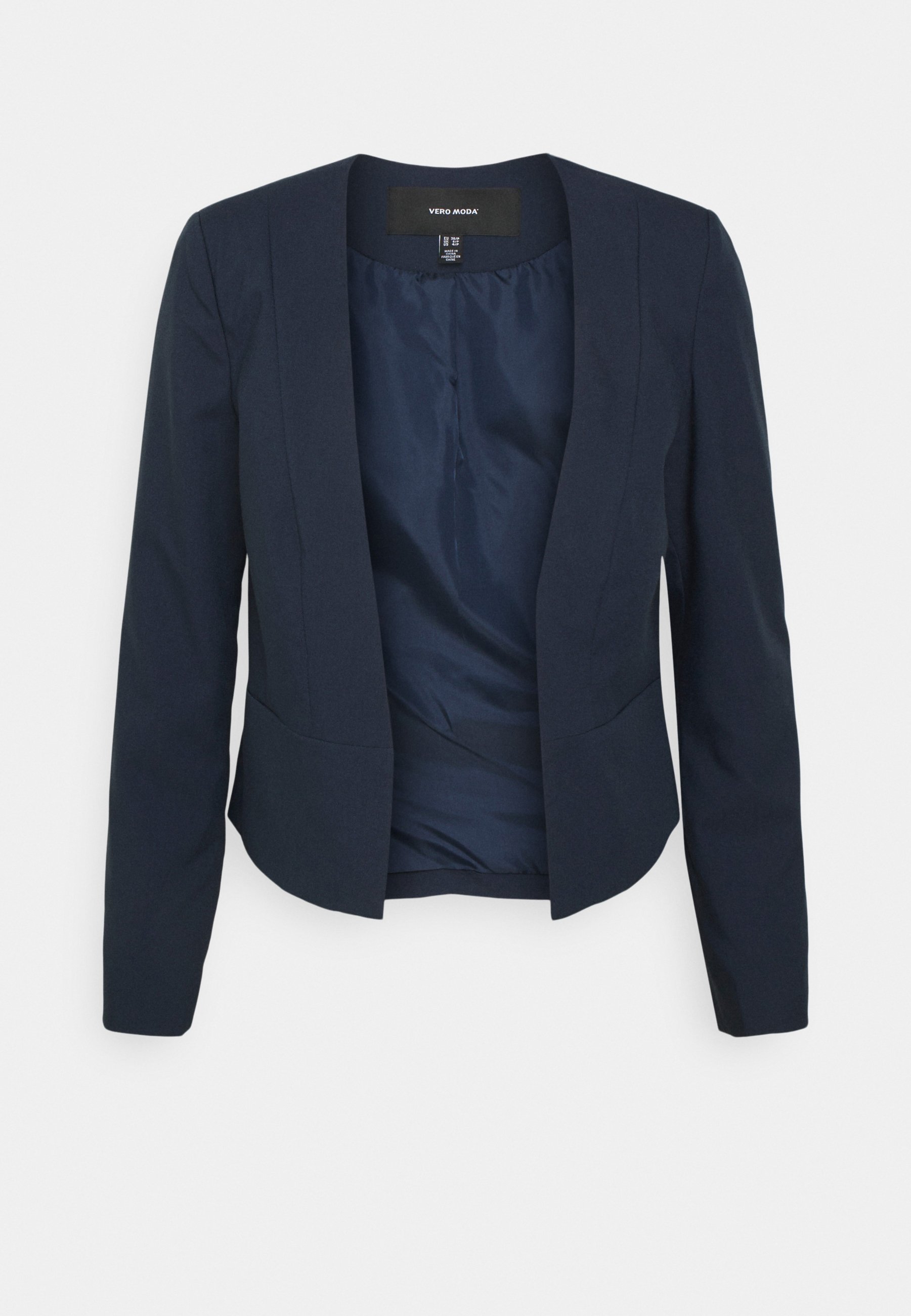 Vero Moda Petite Vmnadia Blazer Navy Blazer, Women's, Size: 14, Dark Blue